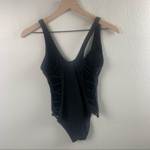 TiniBikini Other - TINIBIKINI BLACK ONE PIECE SUIT WITH LACE …